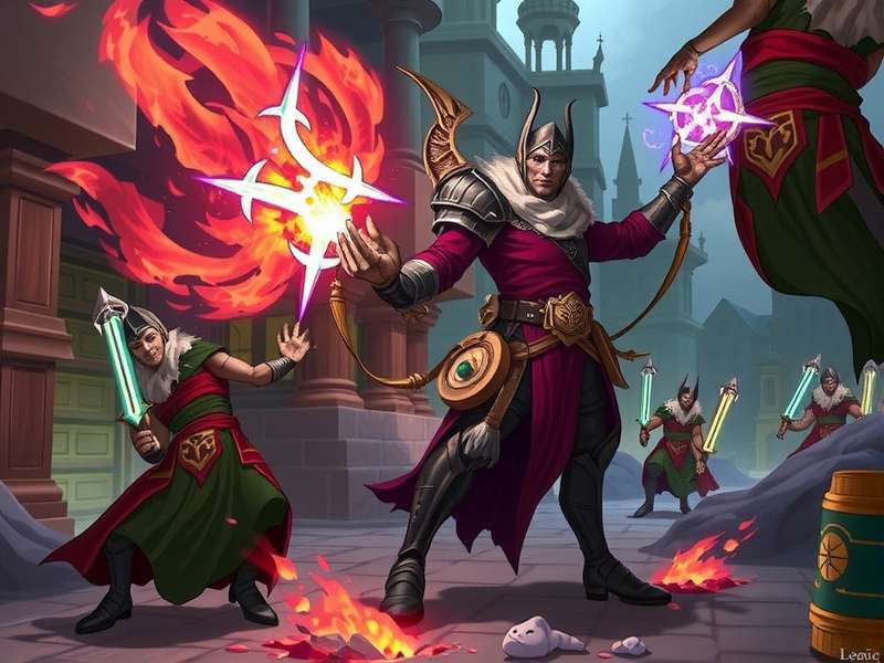 In-Game Combat Demonstration Fennel Warlock Void Walker Combat Scene